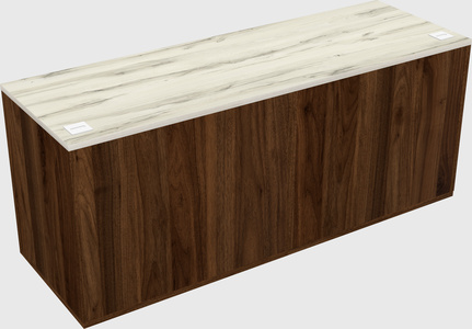 Lateral storage combo credenza
