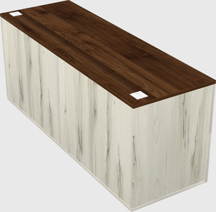Lateral file cabinet credenza