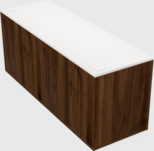 Storage cabinet credenza