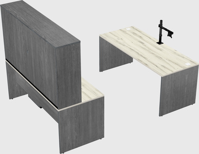 Parallel desk