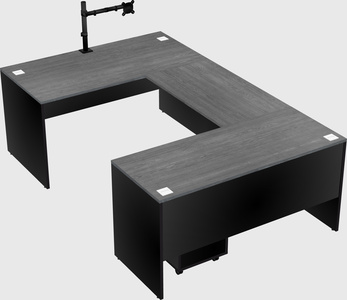 Bureau en u