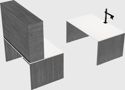 Parallel desk