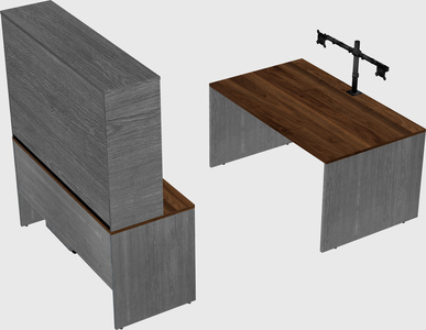 Parallel desk