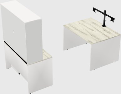 Parallel desk