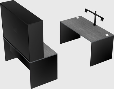 Parallel desk
