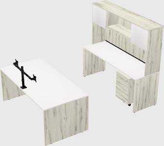 Parallel desk