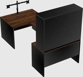 Bureau en u