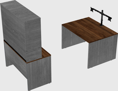 Parallel desk