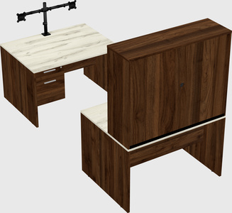 Parallel desk