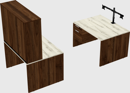 Parallel desk