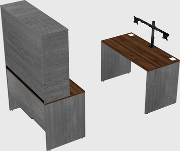 Parallel desk