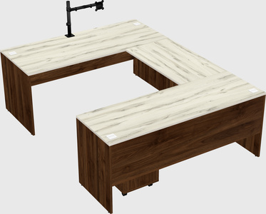 Bureau en u