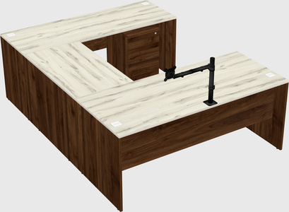 Bureau en u