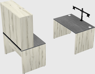 Parallel desk