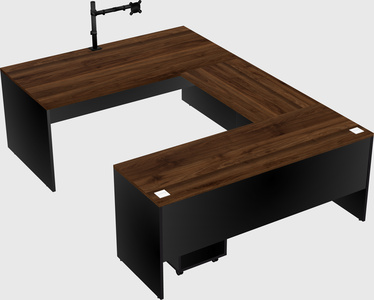 Bureau en u