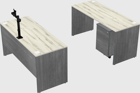 Parallel desk