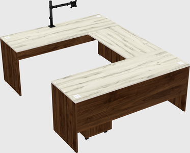 Bureau en u