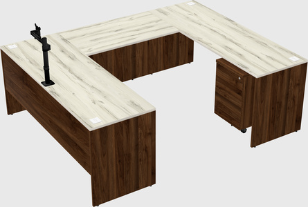 Bureau en u