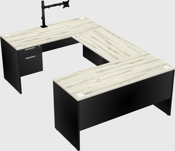 Bureau en u