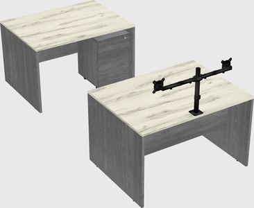 Parallel desk