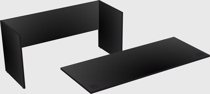 Credenza desk