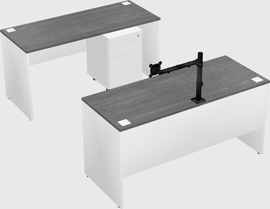 Parallel desk