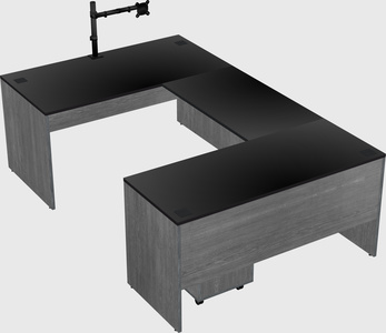 Bureau en u