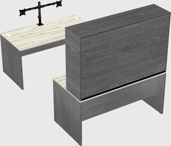 Parallel desk