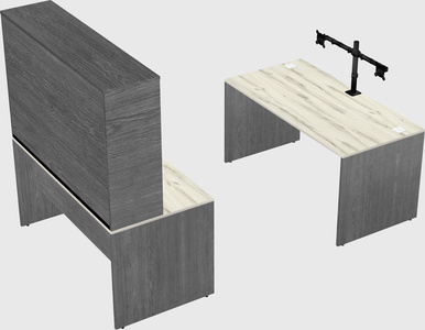 Parallel desk