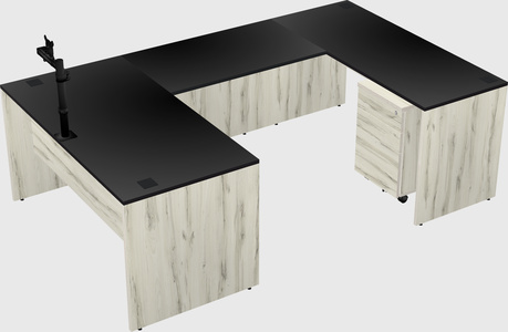 Bureau en u