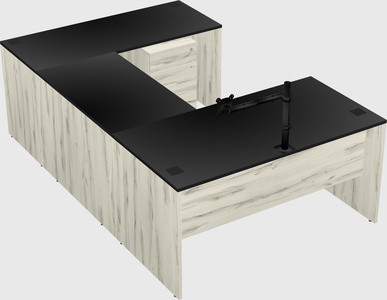 Bureau en u