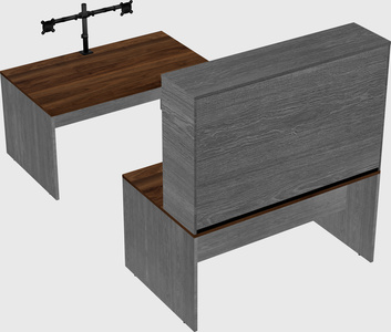 Parallel desk