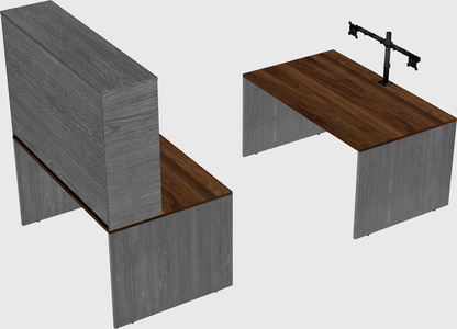Parallel desk