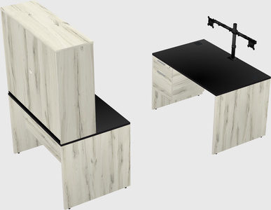 Parallel desk
