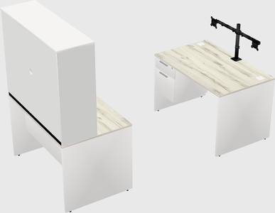 Parallel desk