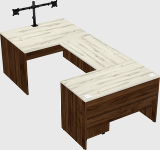 Bureau en u
