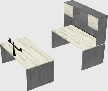 Parallel desk