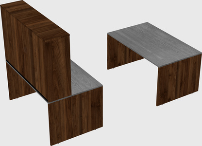Parallel desk