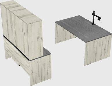 Parallel desk