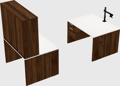 Parallel desk