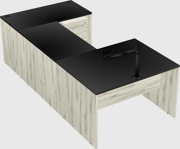 Bureau en u