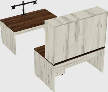 Parallel desk