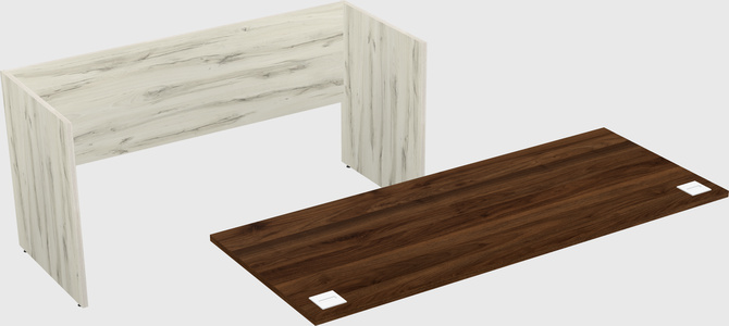 Credenza desk