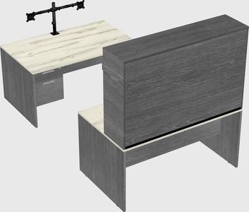 Parallel desk