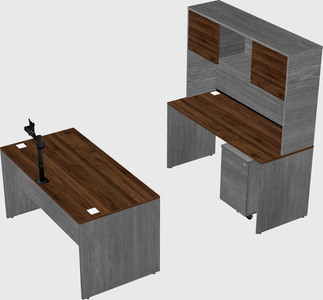Parallel desk