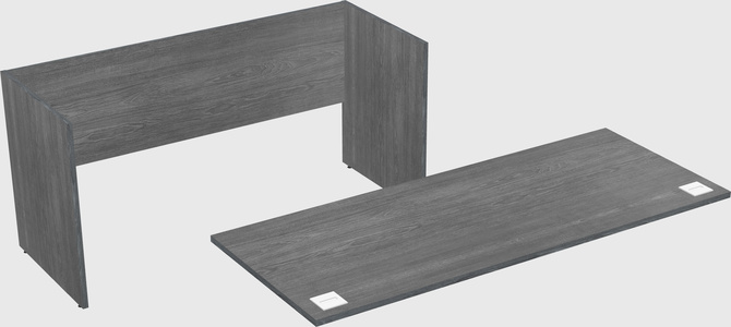 Credenza desk