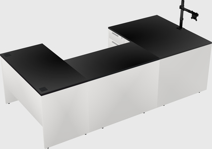 Bureau en u
