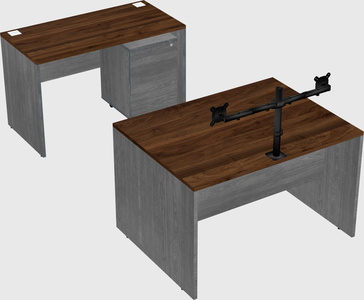 Parallel desk