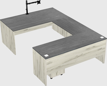 Bureau en u