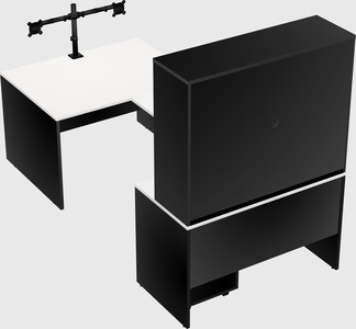 Bureau en u